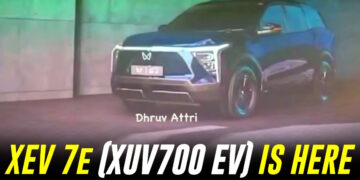 ઉત્પાદન-વિશિષ્ટ Mahindra XEV 7e (XUV700 ઇલેક્ટ્રિક) સત્તાવાર અનાવરણ પહેલાં લીક થયું [Video]