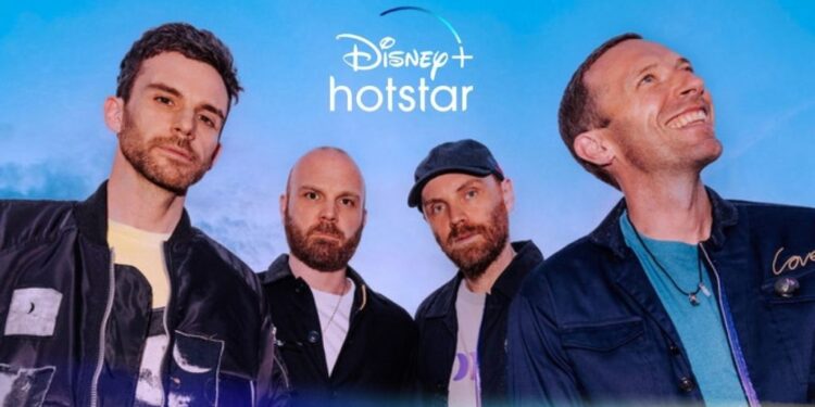 કોલ્ડપ્લેનો ઇન્ડિયા સ્ટેડિયમ શો Disney+ Hotstar પર લાઇવસ્ટ્રીમ થશે