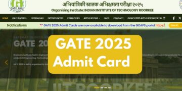 ગેટ એડમિટ કાર્ડ 2025 આજે gate2025.iitr.ac.in પર બહાર પાડવામાં આવ્યું: ડાઉનલોડ કરવા માટેની સીધી લિંક અહીં છે