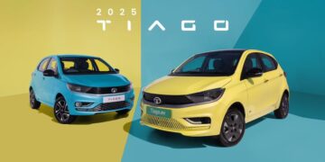 ફેસલિફ્ટેડ 2025 Tata Tiago, Tiago.EV અને Tigor કિંમતો જાહેર