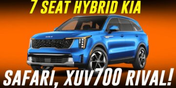 મહિન્દ્રા XUV700, Tata Safari ને પડકાર આપવા Kia ની 7 સીટ હાઇબ્રિડ SUV