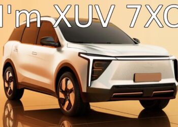 મહિન્દ્રા XUV700 ફેસલિફ્ટને 7XO કહેવામાં આવશે, XEV7e જેવી ફેસિયા હશે