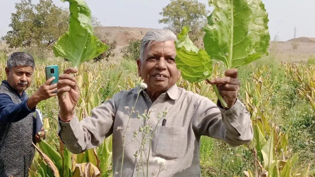 મહારાષ્ટ્ર ખેડૂત કુદરતી ખેતી સાથે કૃષિમાં ક્રાંતિ લાવે છે, વાર્ષિક 1 કરોડ લિટર વરસાદી પાણીનું સંરક્ષણ કરે છે, પદ્મ શ્રી જીતે છે