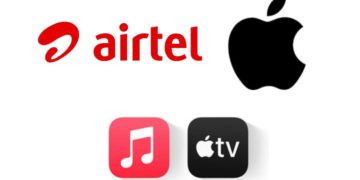 Apple પલ ટીવી+ અને તેના Wi-Fi અને પોસ્ટપેડ ગ્રાહકોને સંગીત પ્રદાન કરવા માટે એરટેલ