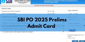 એસબીઆઈ પી.ઓ. 2025 પ્રિલીમ્સ એડિટિટ કાર્ડ sbi.co.in પર પ્રકાશિત; અહીં સીધી લિંક છે