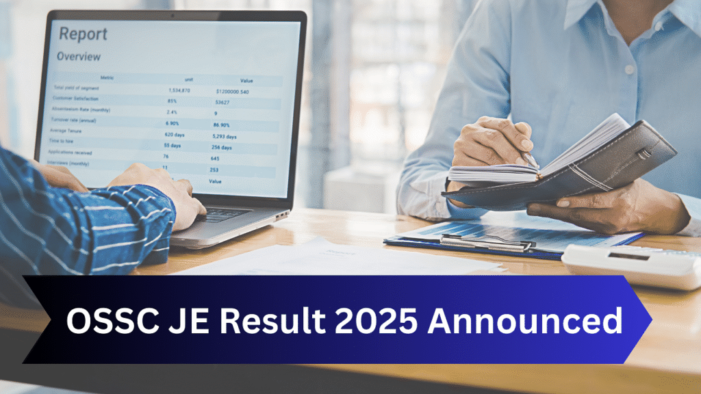 ઓએસએસસી જે.ઇ. પરિણામ 2025 ઓએસએસસી.