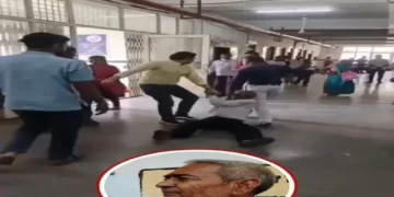 સાંસદ વાયરલ વિડિઓ: દયનીય! ડોકટરોએ હરાવ્યું, હોસ્પિટલમાંથી 77 વર્ષીય વૃદ્ધોને ખેંચો, અવિશ્વાસમાં નેટીઝન્સ