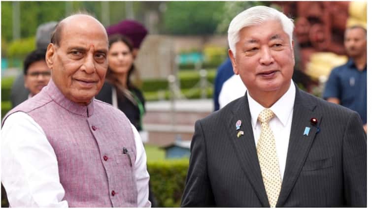 જાપાનના સંરક્ષણ પ્રધાન જનરલ નકાટણીએ સંરક્ષણ સંબંધોને મજબૂત બનાવવા માટે રાજનાથ સિંહ સાથે વાત કરી - તસવીરોમાં