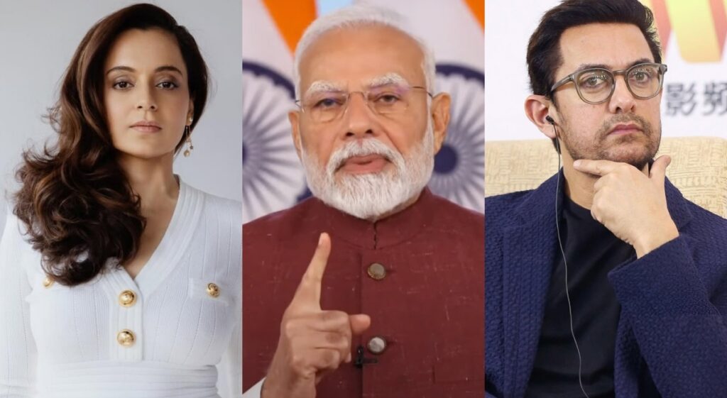 'લોહી અને પાણી એક સાથે વહેતું નથી': કંગના રાનાઉત, આમિર ખાન લ ud ડ પીએમ મોદીનું Operation પરેશન સિંદૂરનું ભાષણ