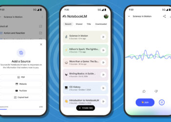ગૂગલે Android માટે શક્તિશાળી નોટબુક એલએમ એપ્લિકેશન અને પ્રકાશન તારીખ સાથે આઇઓએસ જાહેર કરે છે - તે જેવું લાગે છે તે અહીં છે