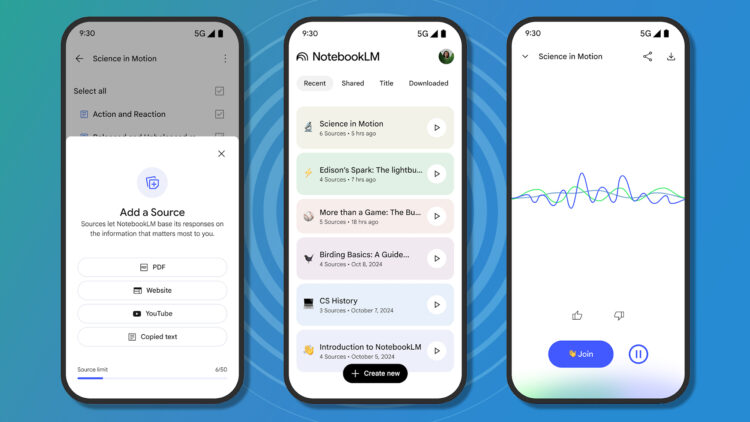 ગૂગલે Android માટે શક્તિશાળી નોટબુક એલએમ એપ્લિકેશન અને પ્રકાશન તારીખ સાથે આઇઓએસ જાહેર કરે છે - તે જેવું લાગે છે તે અહીં છે