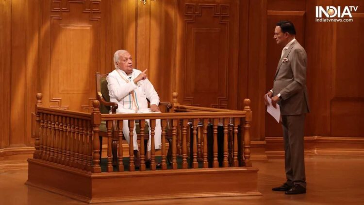 આપ કી અદાલાટ: પાકિસ્તાન ગૌરી અને ગઝનાવી મિસાઇલોના નામ બદલી શકે છે, એમ આરિફ મોહમ્મદ ખાન કહે છે