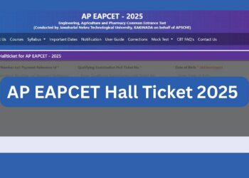 એ.પી. ઇએપીસેટ હ Hall લ ટિકિટ 2025: CETS.APSCHE.AP.gov.in, સીધી લિંક અને વિગતો પર કાર્ડ આઉટ કરો