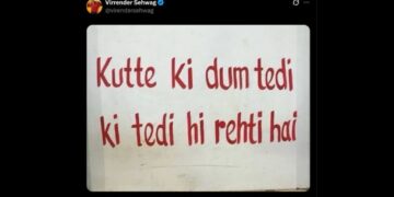 “કુટ્ટે કી દમ ટેધી કી ટેધી હાય રેહતી હૈ”: યુદ્ધવિરામના ઉલ્લંઘન અંગે પાકિસ્તાનમાં વિરેંડર સેહવાગ ફટકો