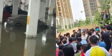 જીવન માટે ધમકી, ગઝિયાબાદમાં પ્રીટેક ગ્રાન્ડ સોસાયટીમાં સંપત્તિ ગુમાવવી, કારણ કે ગટર પાણી બેસમેન્ટમાં પ્રવેશ કરે છે, બિલ્ડરે બુક કરાવ્યું
