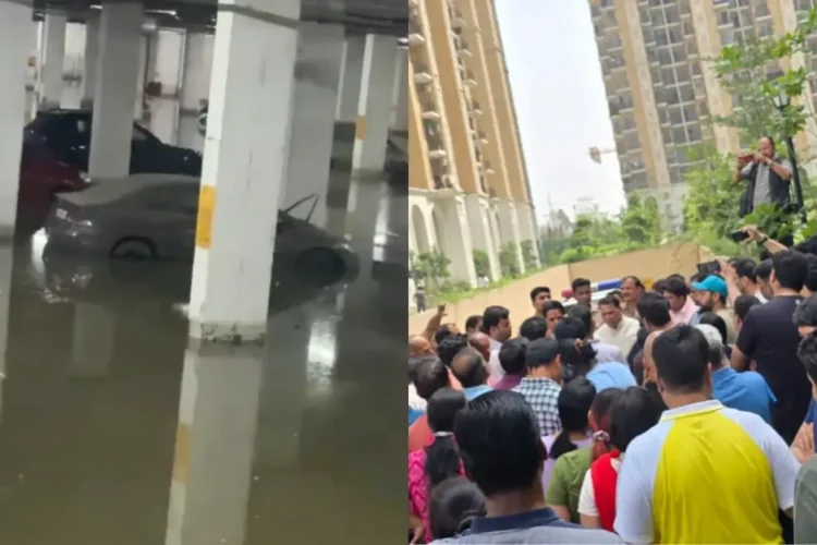 જીવન માટે ધમકી, ગઝિયાબાદમાં પ્રીટેક ગ્રાન્ડ સોસાયટીમાં સંપત્તિ ગુમાવવી, કારણ કે ગટર પાણી બેસમેન્ટમાં પ્રવેશ કરે છે, બિલ્ડરે બુક કરાવ્યું