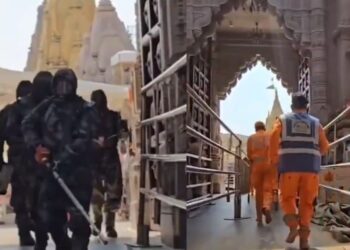 જુઓ: વારાણસીના કાશી વિશ્વનાથ મંદિરમાં મોક કવાયત