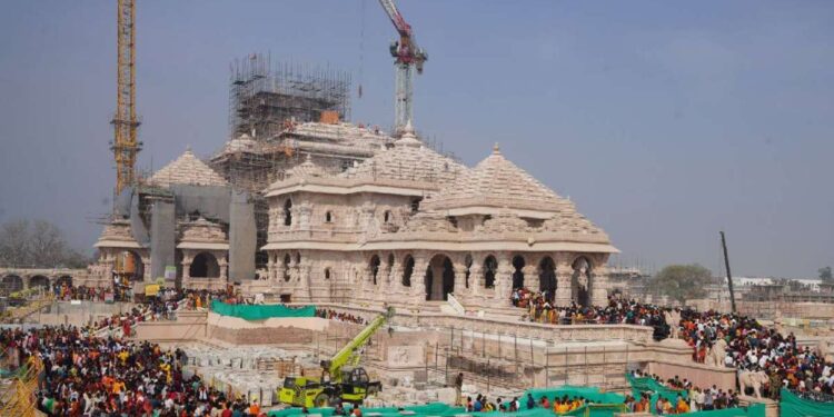 જૂનમાં 'રામ દરબાર' ના પ્રાણ પ્રતિષ્ઠા જૂન મહિનામાં પૂર્ણ થવાનું રામ મંદિર બાંધકામ