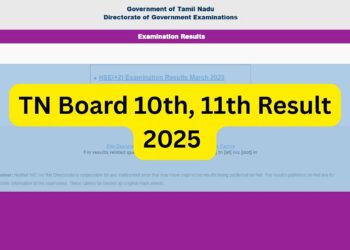 ટી.એન. બોર્ડ 10 મી, 11 મી પરિણામ 2025: તારીખ અને સમયની ઘોષણા; અહીં ડાઉનલોડ કરવા માટે બધી વિગતો, લિંક્સ અને પગલાં તપાસો