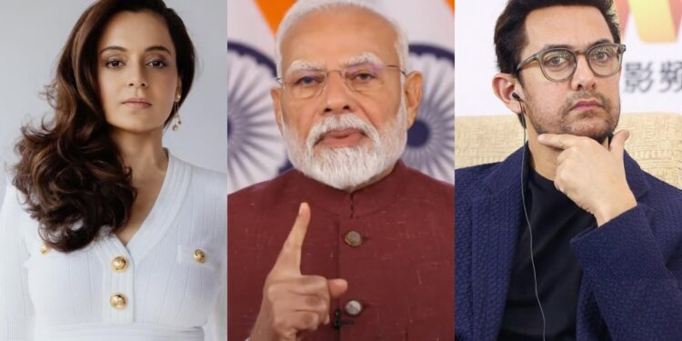 'લોહી અને પાણી એક સાથે વહેતું નથી': કંગના રાનાઉત, આમિર ખાન લ ud ડ પીએમ મોદીનું Operation પરેશન સિંદૂરનું ભાષણ