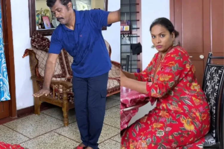 વાયરલ વિડિઓ: પત્ની યોગની પ્રેક્ટિસ કરે છે, પતિ સેલ્ફી લે છે, તેને સ્ટેટસ પર મૂકે છે, બીવી ફાયર, કેમ તપાસો?