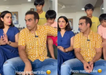 વાયરલ વિડિઓ: માતાને મધર્સ ડે પર પોતાને ગળાનો હાર આપવાની અનન્ય રીત મળે છે, તે અહીં છે કે તે કેવી રીતે પતિ પર દબાણ લાવે છે