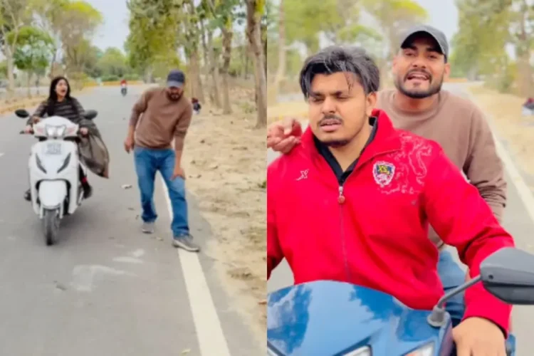 વાયરલ વીડિયો: ગર્લ લંગડ છોકરાને લિફ્ટ આપે છે, તે મદદનો ઇનકાર કરે છે, કારણ કે તેણીએ તેને આંચકો આપ્યો છે