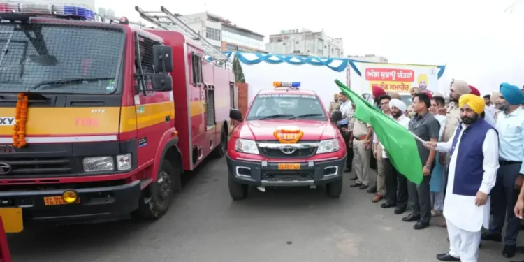 સરહદ પર તૈનાત crore 47 કરોડની ઇમરજન્સી ફાયર મશીનરી - ભાગવંત માન સરકાર કટોકટીનો સામનો કરવા માટે એક્શન મોડમાં સ્વિચ કરે છે