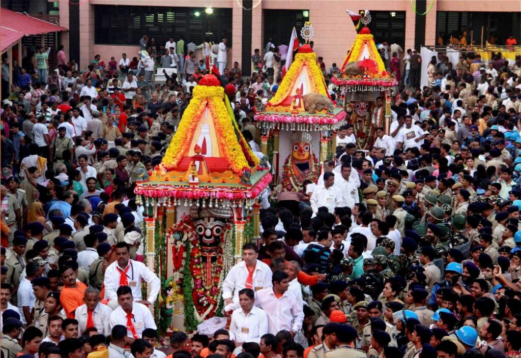 અમદાવાદ 148 મી જગન્નાથ રથ યાત્રા 2025 ની ઉજવણી અષાદી બિજ પર - દેશગુજરાત