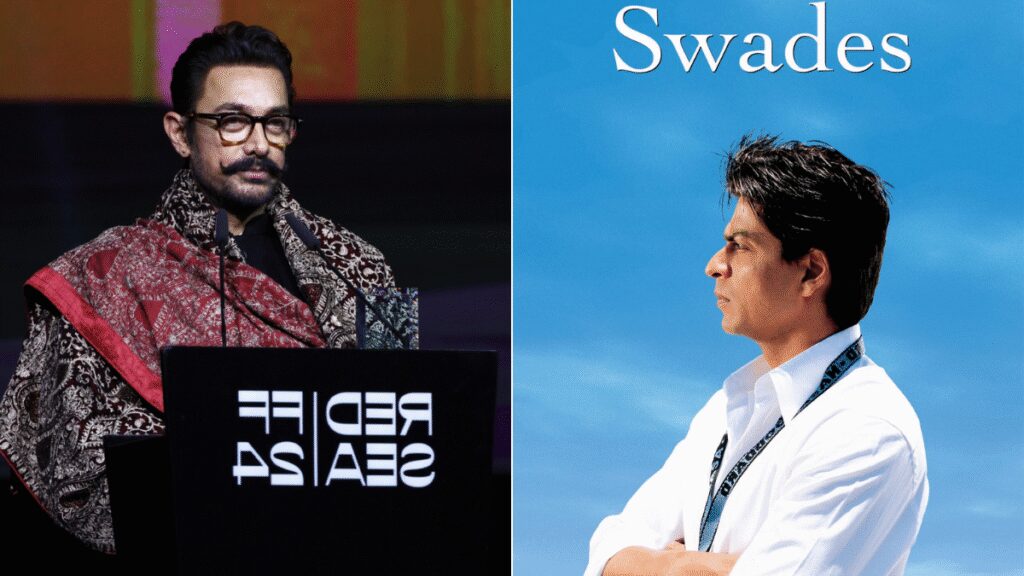 આમિર ખાન કહે છે કે તેણે શાહરૂખ ખાનની સ્વેડ્સમાંની ભૂમિકાને નકારી કા .ી હતી કારણ કે તેને કથન કંટાળાજનક લાગ્યું: 'મેં આ કહ્યું હતું…'