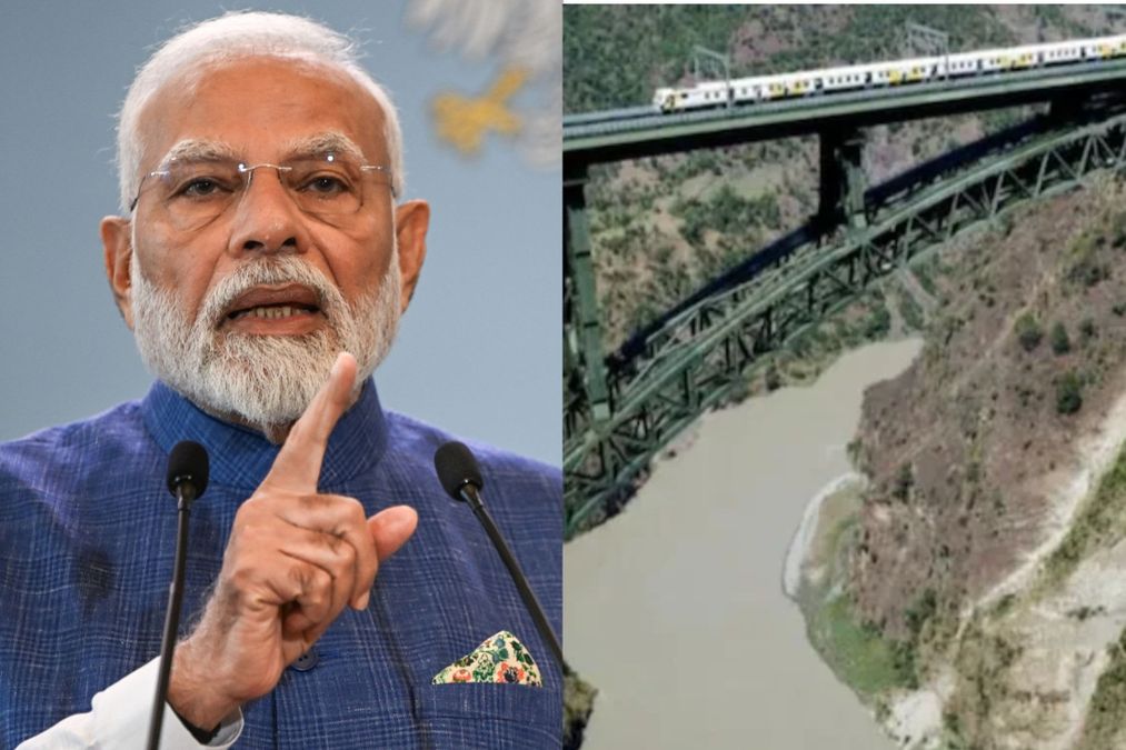 ચેનાબ બ્રિજ ઉદ્ઘાટન: પીએમ મોદીનો પાકિસ્તાનનો મોટો સંદેશ, આતંક વિકાસને પાટા પરથી ઉતારી શકતો નથી