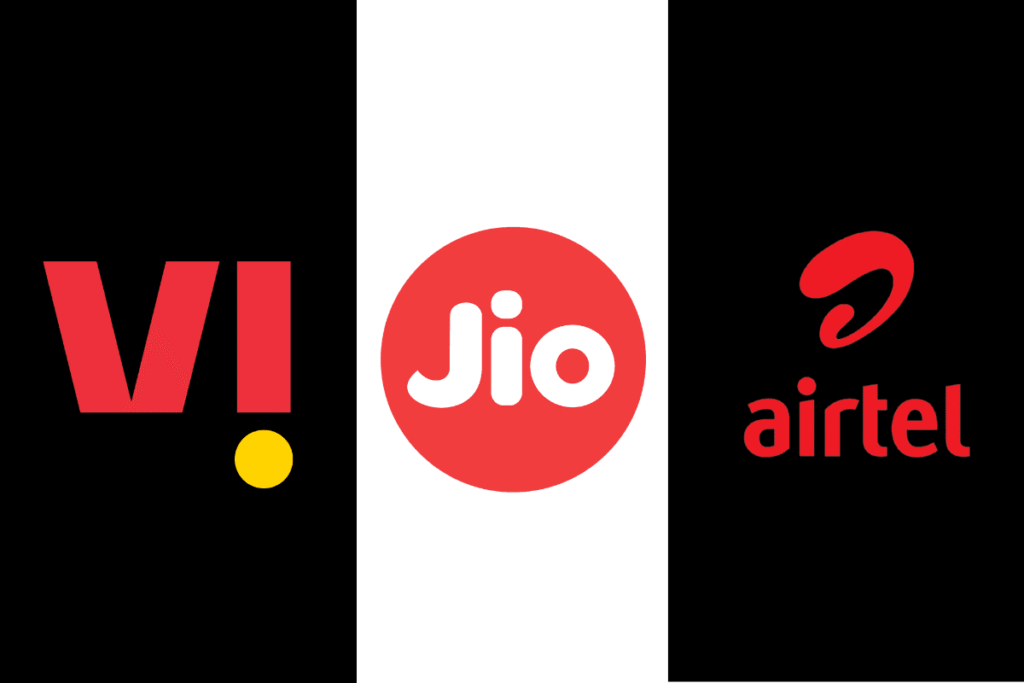 જિઓ, એરટેલ અને VI ના ડેટા વાઉચર્સમાં સમસ્યા છે