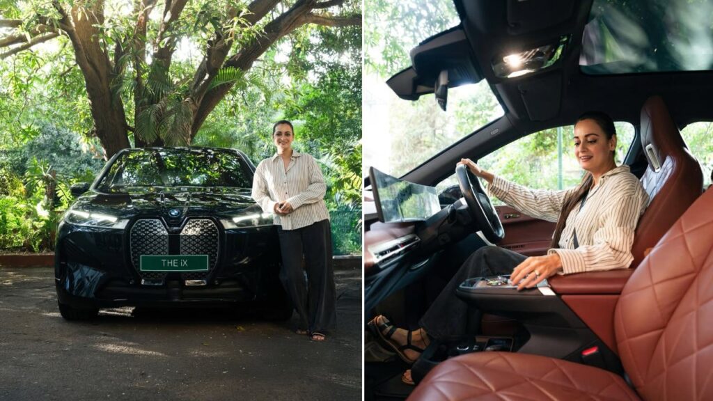 દિયા મિર્ઝા નવી રૂ. 1.5 કરોડ BMW IX ખરીદે છે