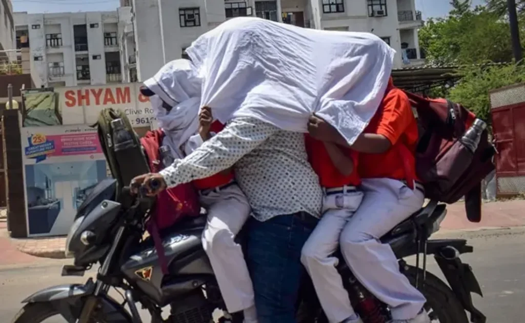 દિલ્હી હવામાન અપડેટ: હીટવેવ રાષ્ટ્રીય મૂડી પકડવાનું ચાલુ રાખે છે