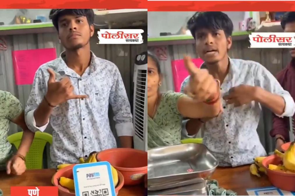 'મરાઠી આતા નાહી હૈ તોહ દુકાનો ક્યૂ ખોલ્ને કા?' ભાષા વિડિઓ ઉપર ગ્રાહક-શોપકીપર અથડામણ વાયરલ થાય છે