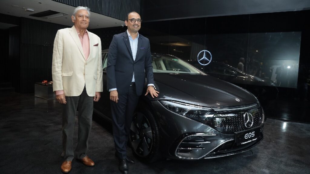 મર્સિડીઝે અપડેટ કર્યું Eqs 580 4Matic 'ઉજવણી સંસ્કરણ'