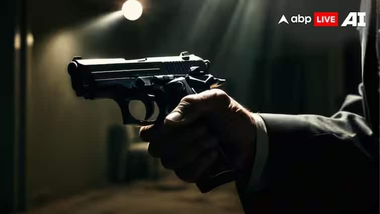 માણસ લાસ વેગાસમાં બેલાજિયો ફુવારાઓ પર આગ ખોલે છે, શૂટિંગ લાઇવ કબજે કરે છે