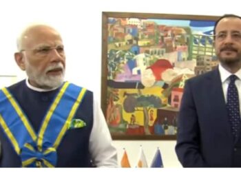 '140 કરોડ ભારતીયને શ્રદ્ધાંજલિ': પીએમ મોદીને સાયપ્રસ 'સર્વોચ્ચ નાગરિક સન્માન મળે છે