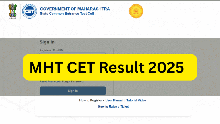 એમએચટી સીઈટી 2025 પીસીએમ પરિણામ Cetcell.mahacet.org પર બહાર આવે છે: આવતીકાલે પીસીબી પરિણામ; તમારા સ્કોર અને સીધી લિંકને કેવી રીતે તપાસવી તે અહીં છે