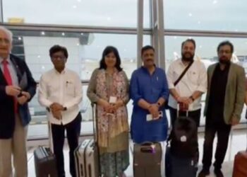 "ખૂબ સંતુષ્ટ પાછા જવું": સંજય ઝાની આગેવાનીમાં ઓલ-પાર્ટી પ્રતિનિધિ મંડળ મલ્ટિ-નેશન ટૂર સમાપ્ત કરે છે, ભારત માટે રવાના થાય છે