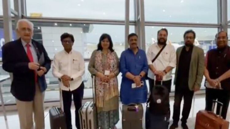 "ખૂબ સંતુષ્ટ પાછા જવું": સંજય ઝાની આગેવાનીમાં ઓલ-પાર્ટી પ્રતિનિધિ મંડળ મલ્ટિ-નેશન ટૂર સમાપ્ત કરે છે, ભારત માટે રવાના થાય છે