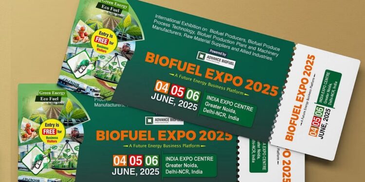 બાયોફ્યુઅલ એક્સ્પો 2025 ગ્રેટર નોઇડામાં 4-6 જૂનથી ભારતની ગ્રીન એનર્જી સંભવિત પ્રદર્શિત કરવા માટે