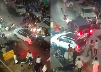 ભાડોહી હોરર: નશામાં થાર ડ્રાઈવર ટેમ્પલ-મસ્જિદ નજીક ભીડને ફટકારે છે, 3 ઇજાગ્રસ્ત, કોપ્સ કાર્યવાહી કરે છે