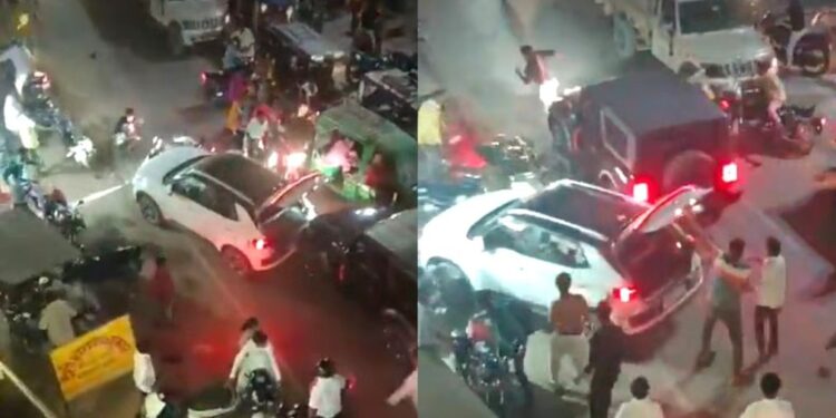 ભાડોહી હોરર: નશામાં થાર ડ્રાઈવર ટેમ્પલ-મસ્જિદ નજીક ભીડને ફટકારે છે, 3 ઇજાગ્રસ્ત, કોપ્સ કાર્યવાહી કરે છે