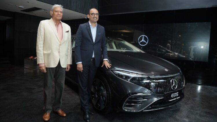 મર્સિડીઝે અપડેટ કર્યું Eqs 580 4Matic 'ઉજવણી સંસ્કરણ'