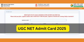 યુજીસી નેટ જૂન 2025 એડમિટ કાર્ડ Ugcnet.nta.ac.in પર પ્રકાશિત: સીધી લિંક, પરીક્ષાની વિગતો અને માર્ગદર્શિકા તપાસો