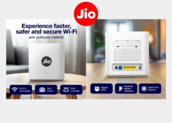 રિલાયન્સ જિઓએ Wi-Fi 6 અને મેશ સપોર્ટ સાથે AX6000 યુનિવર્સલ રાઉટર લોંચ કર્યું