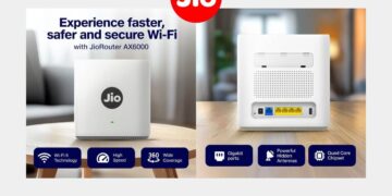 રિલાયન્સ જિઓએ Wi-Fi 6 અને મેશ સપોર્ટ સાથે AX6000 યુનિવર્સલ રાઉટર લોંચ કર્યું