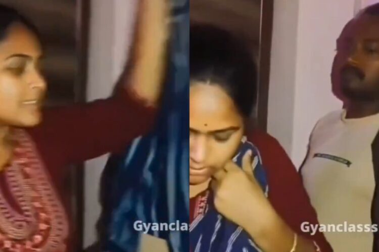 વાયરલ વિડિઓ: પતિ ચોરને પકડવાની અનન્ય રીત ઘડે છે, તેની પત્ની બનશે, જુઓ