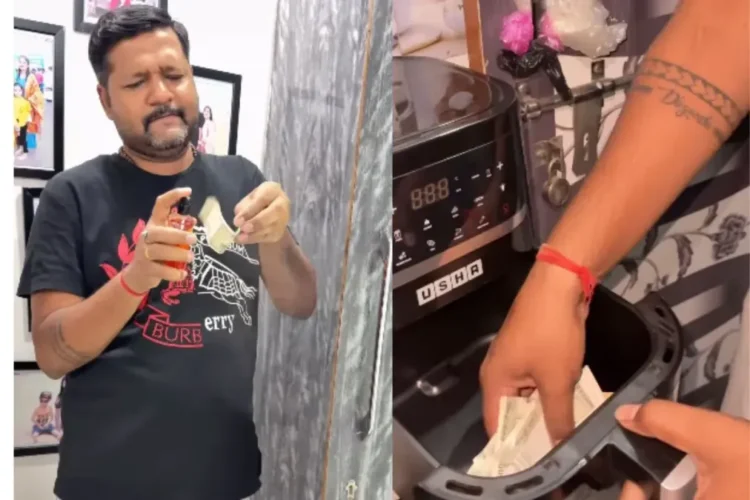 વાયરલ વિડિઓ: પતિ તેની પત્ની પાસેથી પૈસા કા ract વા માટે વૈજ્ .ાનિક પદ્ધતિ ઘડી કા, ે છે, નેટીઝન કહે છે 'મેઈન આજ હાય પ્રયાસ કર્તા હો ...